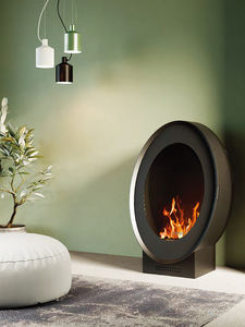 Unique Cheminée en acier Intérieur Extérieur Biorthanol Cheminée Verre Prix Moules à foyer sans fumée - Product Image 2