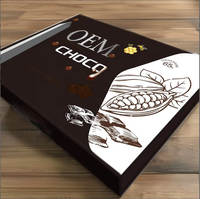 Chocolat au miel de haute qualité pour une saveur originale, boîtes cadeaux magnétiques Rhino Choco Vip, compléments alimentaires à base de plantes, produit pour hommes