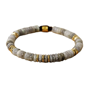 Pulsera minimalista de lujo con cuentas de piedra natural Diseño geométrico original Forma de bola clásica ajustable para regalo de <span class=keywords><strong>amistad</strong></span> - Product Image 5