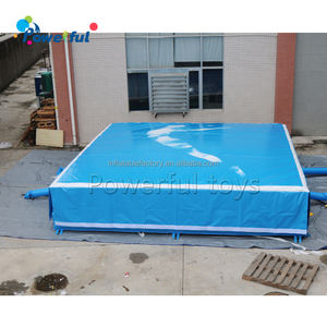 Dventure Park-bolsa de aire inflable para salto de acrobacias, colchoneta de aterrizaje de alto choque, trampolín - Product Image 1
