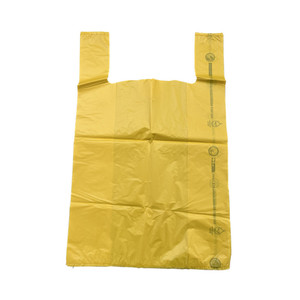 <span class=keywords><strong>Sac</strong></span> en PEHD jetable à soufflets latéraux avec poignée gilet et impression en gravure pour usage professionnel et commercial - Product Image 3