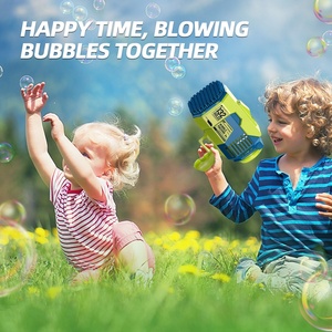 Hot Bán 132 Lỗ Tự Động Nhấp Nháy Rocket Launcher Bazooka Súng Bong Bóng Trẻ Em Súng Bong Bóng Đồ Chơi Điện Bong Bóng Nhà Sản Xuất - Product Image 6