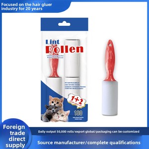 <span class=keywords><strong>Rodillo</strong></span> removedor de pelo para mascotas exclusivo de <span class=keywords><strong>Amazon</strong></span>, Material plástico, versión en inglés europeo y americano, <span class=keywords><strong>rodillo</strong></span> para pelusas - Product Image 4