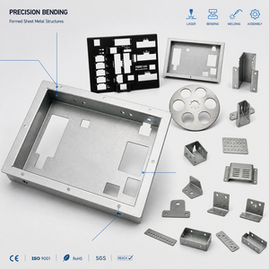 Custom Oem Sheet Metal Fabrication Service Aluminum Plate Processing Laser Cutting Bending and Welding Metal Shell Frame