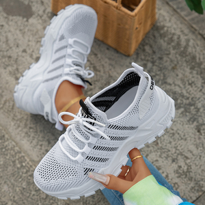 <span class=keywords><strong>Scarpe</strong></span> da <span class=keywords><strong>Donna</strong></span> Sportive Casual per Signore Stile Passeggio <span class=keywords><strong>Scarpe</strong></span> alla Moda con Tomaia in Maglia Allacciatura Traspirante Estive Taglie Grandi fino al <span class=keywords><strong>43</strong></span> - Product Image 6