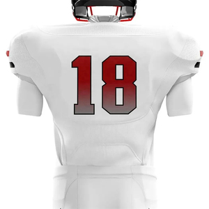 Low MOQ Wholesale Supplier American Football Uniform Wholesale Price Customized American Football Uniform - Product Image 3