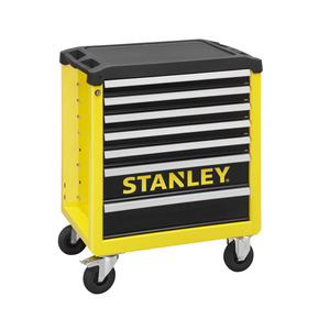 รถเข็นเครื่องมือ Stanley 7 ลิ้นชัก ความยาว 68 ซม. รับน้ำหนักได้ 200 กก. พร้อมล้อ - Product Image 1