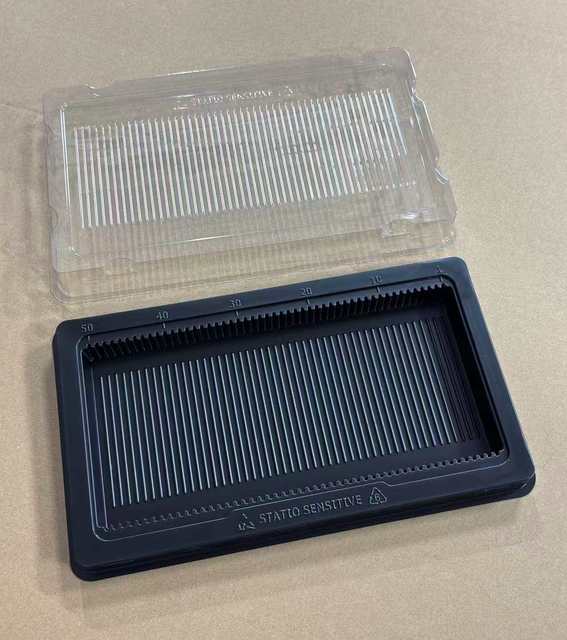 Memory Package Tray with Cover Fit 50PCs Long DIMM (DDR4 / DDR3 / DDR2 / DDR Desktop or Server) ESD Package