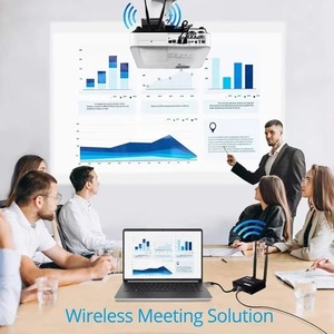 Estensore Wireless compatibile con 200M KVM 1080P 5.8G estensione Video HD per proiettore disponibile in versione Enterprise disponibile - Product Image 2