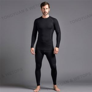 <span class=keywords><strong>Intimo</strong></span> termico invernale da <span class=keywords><strong>uomo</strong></span> <span class=keywords><strong>caldo</strong></span> primo strato mutande da <span class=keywords><strong>uomo</strong></span> Set pantaloni lunghi Johns in pile ad asciugatura rapida - Product Image 2