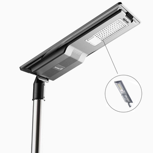Outdoor Smart Sensor Pole Solar Straßen laterne All in One Integrierte LED Solar Power Straßen laterne - Product Image 2