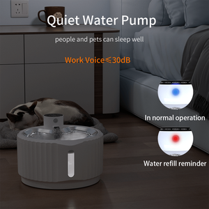 Dispensador de Agua Automático de Acero Inoxidable para Gatos, Capacidad de 2.8L, Producto Inteligente para Mascotas con Pantalla LCD, Resistente al Agua IPX6 - Product Image 5