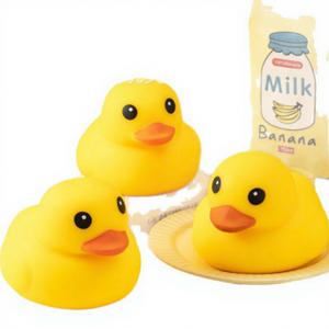 Pato Gigante Amarillo en Caja, Juguete Blandito de Subida Lenta, Pato Antiestrés para Niños, para Jugar en el Baño - Product Image 5