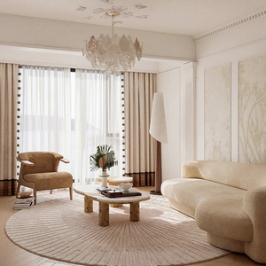 Tappeto in Lana di Alta Qualità Annodato a Mano per Soggiorno, Tappeto Rosa <span class=keywords><strong>su</strong></span> <span class=keywords><strong>Misura</strong></span> in Stile Moderno per Casa, Hotel, Camera da Letto - Product Image 1