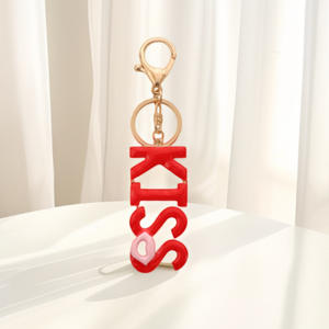 Llavero de Metal de Alta Calidad con Diseño de Labios de Dibujos Animados, Pequeño Regalo, Llavero de Moda con Diseño de Labios - Product Image 2