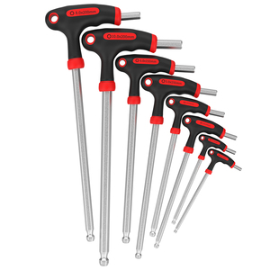 Professional Long Arm Allen <strong>Hex</strong> Key Wrench Spanner <strong>Set</strong> Multi-Sizes Torx Flat Ball End <strong>T</strong> <strong>Handle</strong> Metric Measurement System Steel - Product Image 5
