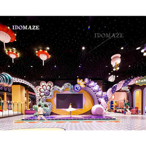 Aire de jeux intérieure haut de gamme pour bébé <span class=keywords><strong>princesse</strong></span> avec matériaux antidérapants en bois et PVC, capacité de 500 kg - Product Image 5