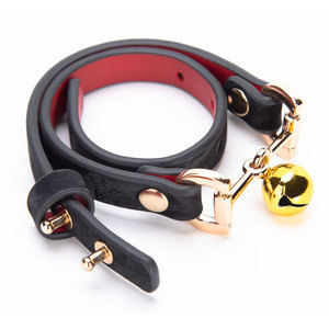 <span class=keywords><strong>Collar</strong></span> de Cuero PU Negro con Campana Pequeña y Moderna, con Hebilla Ajustable, Estilo Gótico, BDSM, Bondage, Gargantilla para Parejas - Product Image 4