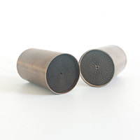 Convertisseur catalytique à trois voies pour moto à haut rendement énergétique 100/200/300/400/600 CPSI avec revêtement Pt Pd Rh