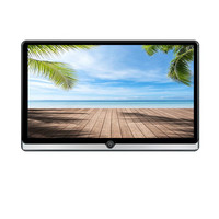 Monitor de Reposacabezas para Auto Android de 14 Pulgadas con Pantalla Táctil IPS, Sistema de Entretenimiento Trasero 3G32G para Reproductor USB, SD, TF, HD, FM, BT, MP5, WIFI