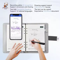 Bloc-notes intelligent Ai, bloc-notes numérique avec synchronisation et numérisation, écriture et dessin numériques avec stylet intelligent pour étudiants, designers et professionnels