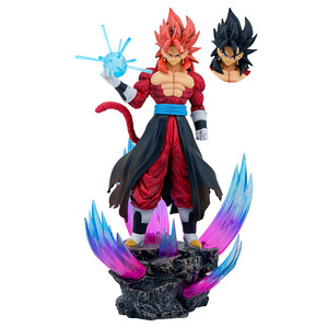ฟิกเกอร์แอ็คชั่นดราก้อนบอลซ์15 ''Super Saiya 4รูปอนิเมะญี่ปุ่น PVC โมเดลถอดหัวได้คอลเลกชั่นสไตล์ใหม่ - Product Image 1