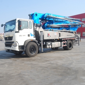 JIUHE Equipos para Concreto, Camión Bomba de Concreto de 30m 38m 52m 58m 62m 70m, Bombas de Transporte de Concreto con Motor Diésel - Product Image 3