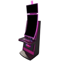 Arcade 43 pouces à écran tactile incurvé Fire Link pour machine de jeu de compétences, cabinet de jeu en métal, alimentation 110/220V pour utilisation multijoueur