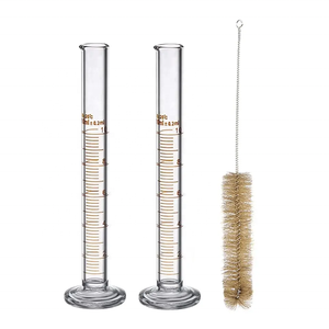 Verrerie de laboratoire Cylindres gradués <span class=keywords><strong>en</strong></span> <span class=keywords><strong>verre</strong></span> borosilicate 100 <span class=keywords><strong>ml</strong></span> 250 <span class=keywords><strong>ml</strong></span> 500 <span class=keywords><strong>ml</strong></span> 1000 <span class=keywords><strong>ml</strong></span> Cylindre <span class=keywords><strong>gradué</strong></span> - Product Image 6
