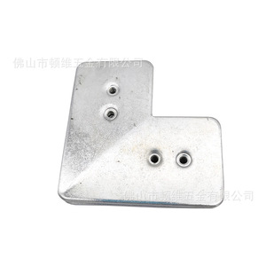 Support d'angle en aluminium Autonomie 73mm x 41mm x 2.0mm pour portes, fenêtres et accessoires de quincaillerie de décoration intérieure - Product Image 4