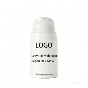 Masque capillaire réparateur moléculaire sans rinçage breveté pour cheveux secs, frisés et abîmés – Répare les dommages causés par la décoloration <span class=keywords><strong>en</strong></span> 4 minutes - Product Image 2
