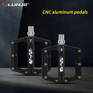 LUNJE XT-T002 Noir Super Léger de Haute Qualité Vélo De Route Pédale Offre Spéciale Plein CNC MONTAGNE Vélo Rouge Pédale Vélo Roulements Pédales - Product Image 4
