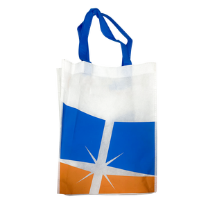 Sac de courses non tissé portable à motif Smiley, personnalisé, imprimé, pas cher, très vendu - Product Image 5