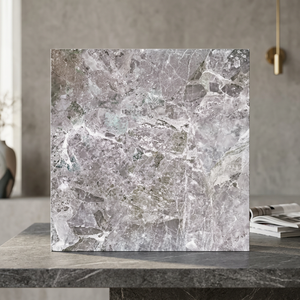 Emperador Crystal 600x600mm Glossy Porcelain Floor <b>Tiles</b> Marble Effect 24x24inch Design - Product Image 5
