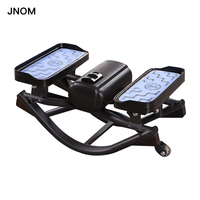 Mini stepper fitness en acier compact, hydraulique, réglable, antidérapant, pour cardio à domicile et perte de poids