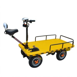 Electric Trolley New Steel Mobile Flat Plate Truck Handling Logistics <b>Tools</b> for Greenhouse Warehouse Transport <b>Cart</b> - Product Image 6