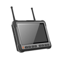 Tablette robuste pour véhicule la moins chère, 8 pouces, avec ports RS232/485/RJ45, caméra CVBS, port CAN, Android ou Linux