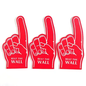 Factory Wholesale Hot Sell Custom Logo Hand Fingers Foam Finger Eva Hands