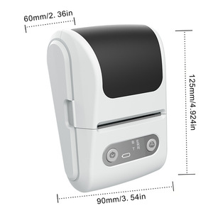 Xách Tay Mini Nhiệt Máy In Nhãn 57Mm Nhỏ Cầm Tay Cho <span class=keywords><strong>Bluetooth</strong></span> Nhận Mã Vạch Cho Nhà Sử Dụng Cross-Biên Giới Điện Thoại Di Động - Product Image 5