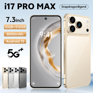 ใช้ได้กับ 17 Pro Max 5G สมาร์ทโฟนระดับโลก ระบบปฏิบัติการ <span class=keywords><strong>IOS</strong></span> แบตเตอรี่ 8000mAh หน้าจอ <span class=keywords><strong>7</strong></span>.3 นิ้ว โปรเซสเซอร์ 8 คอร์ กล้องหลัง 108MP ความละเอียดสูง OLED Di - Product Image 4