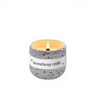 Handgemachte Aromatherapie-Kerze in Keramikgefäß-Form, Duftende Sojawachs-Kerze im Boho-Stil, Heimdekoration, Brenntzeit 20-40 Stunden, für Yoga