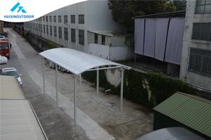 Maison de jardin décorative en métal d'arrière-cour utilisée pour le stockage d'outils (HXPH) moderne mobiele carport carport solaire aluminium - Product Image 4