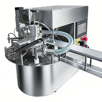 Machine de remplissage et de bouchage automatique de poches à bec verseur à tête unique pour jus, boissons, détergents, miel, sauces, ketchup, eau, gel, huile