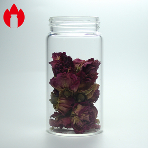 उच्च Borosilicate कांच की बोतल बड़े थोक चौड़े मुंह ग्लास जार - Product Image 4