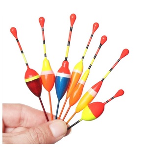 0.6g/0.8g/1.2g/2g/2.5g/3g/4.5g 7 couleurs mélanger taille ensemble <span class=keywords><strong>carpe</strong></span> ligne de pêche Bobber groupe poisson flotteur matériel de pêche flotteur de pêche - Product Image 1