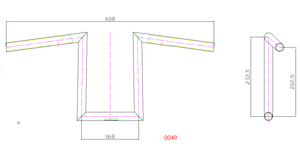 Ape Hanger 14 "25MM 1" manillar estilo Z manillar de arrastre para <span class=keywords><strong>Harley</strong></span> Honda Yamaha Kawasaki Chopper <span class=keywords><strong>Bobber</strong></span> accesorios de motocicleta - Product Image 6