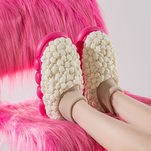 2024 New Arrival <strong>Women</strong> Snow <strong>Boots</strong> Outdoor Snow <strong>Slippers</strong> EVA <strong>Sole</strong> Flexible Open Winter Warm Fashion Snow <strong>Boots</strong> for Girls - Product Image 4