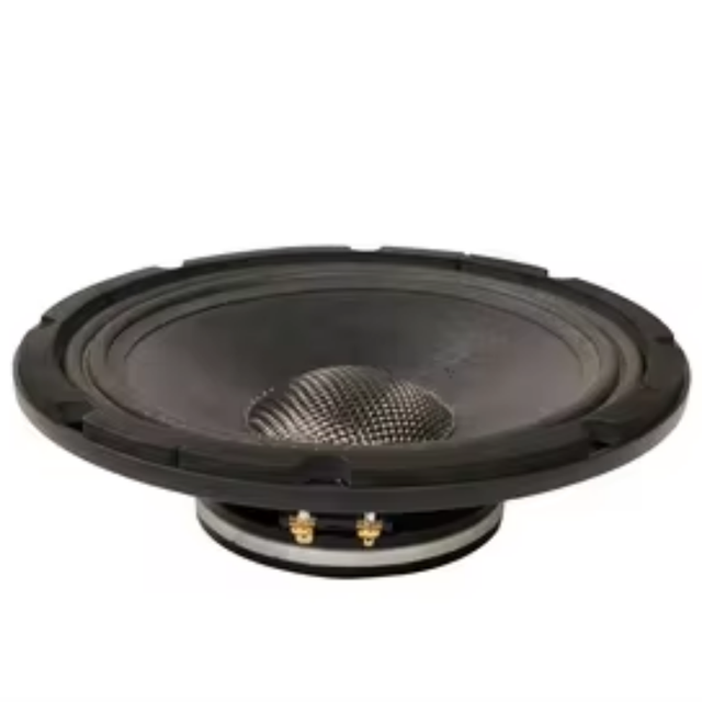 8-Inch Slim Car Audio Mid Range Speaker 850-077 Passive 8 Ohm Impedance Metal Shell Aluminium Material 200W Max Power Neodymium