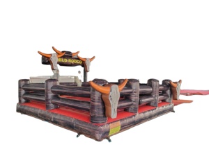 Taureau mécanique gonflable commercial pour adultes - Matériau PVC écologique, capacité de 5 à 10 personnes, machine de rodéo Nevanti NIB-0021 - Product Image 1