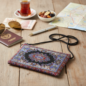 Único Turkis h Kilim y alfombra diseñado caso de pasaporte - Product Image 3